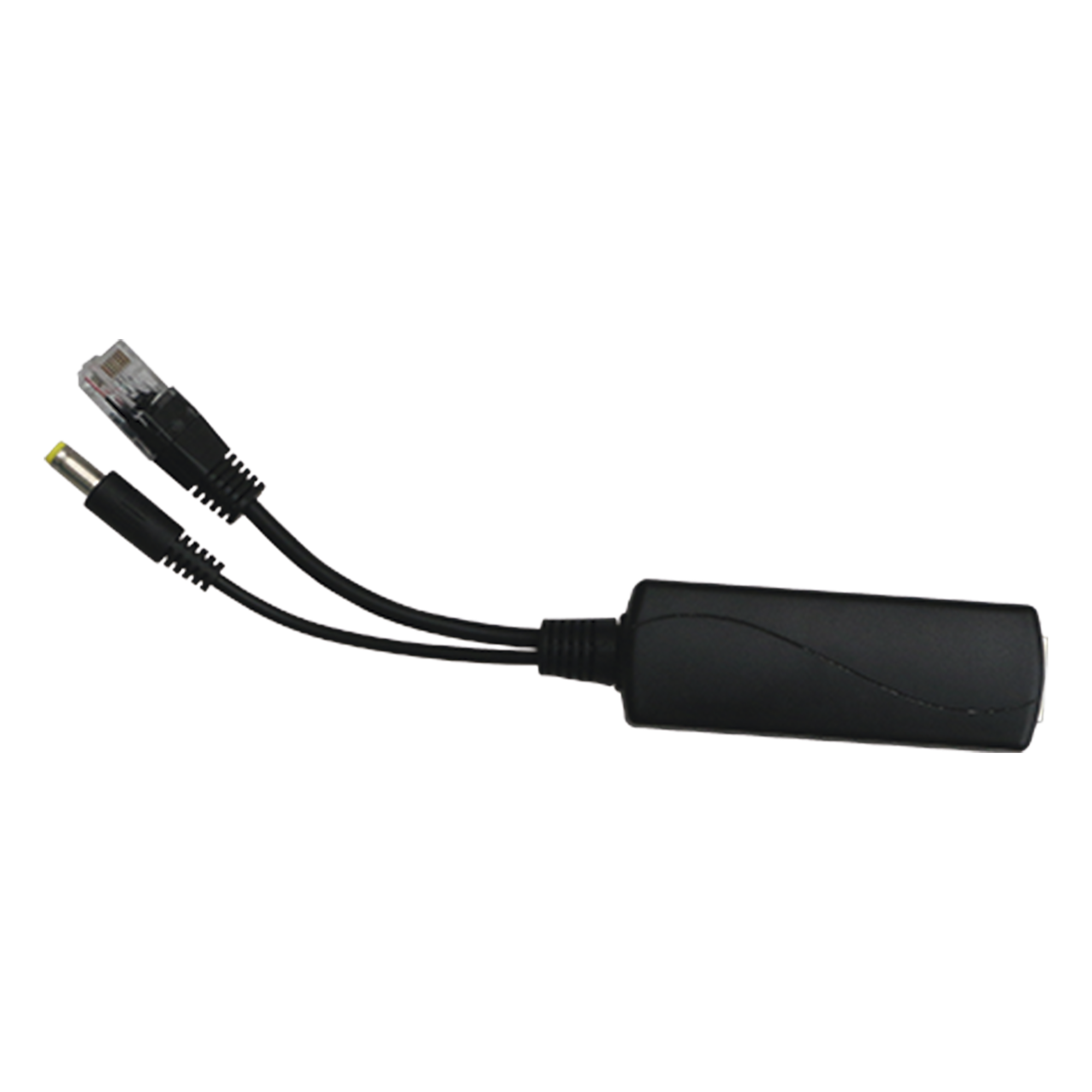 Splitter PoE / Entrada 802.3af/at 30W / Salida 12 Vcc 2A / Puerto 10/100 Mbps / Protección 6 kV / -40 a 80°C — WI-TEK · SKU WI-POE11S-48V