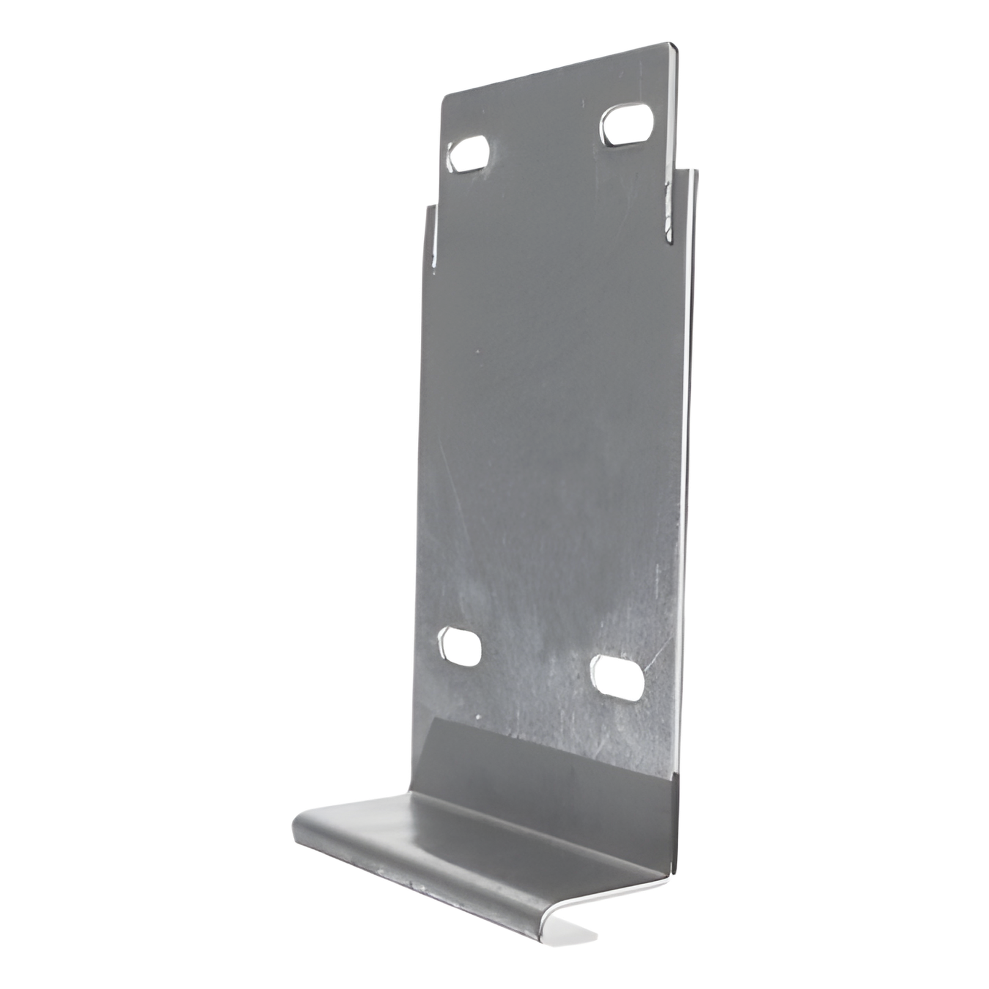 Placa de Salida a Tubo / Vertical / 66 mm / Acabado Galvanizado Electro-Zinc — CHAROFIL · SKU CH-PSTA-V-66EZ