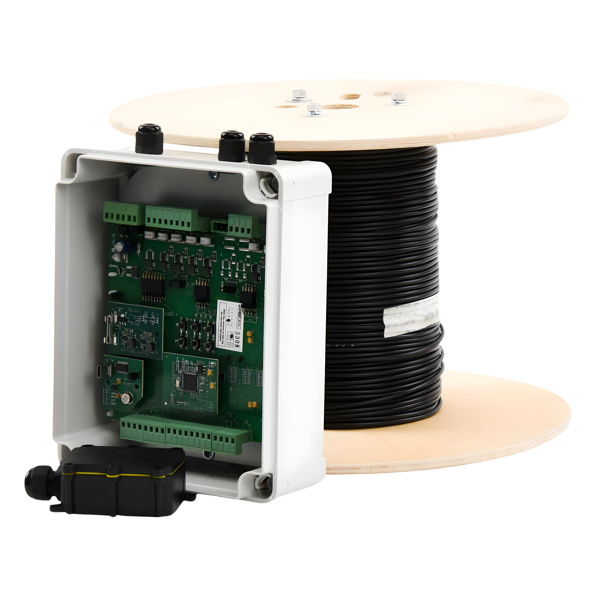 MICALERT Cable Sensor para Paredes, barandales , Rejas rígidas / 1 zona de 152 metros de proteccion