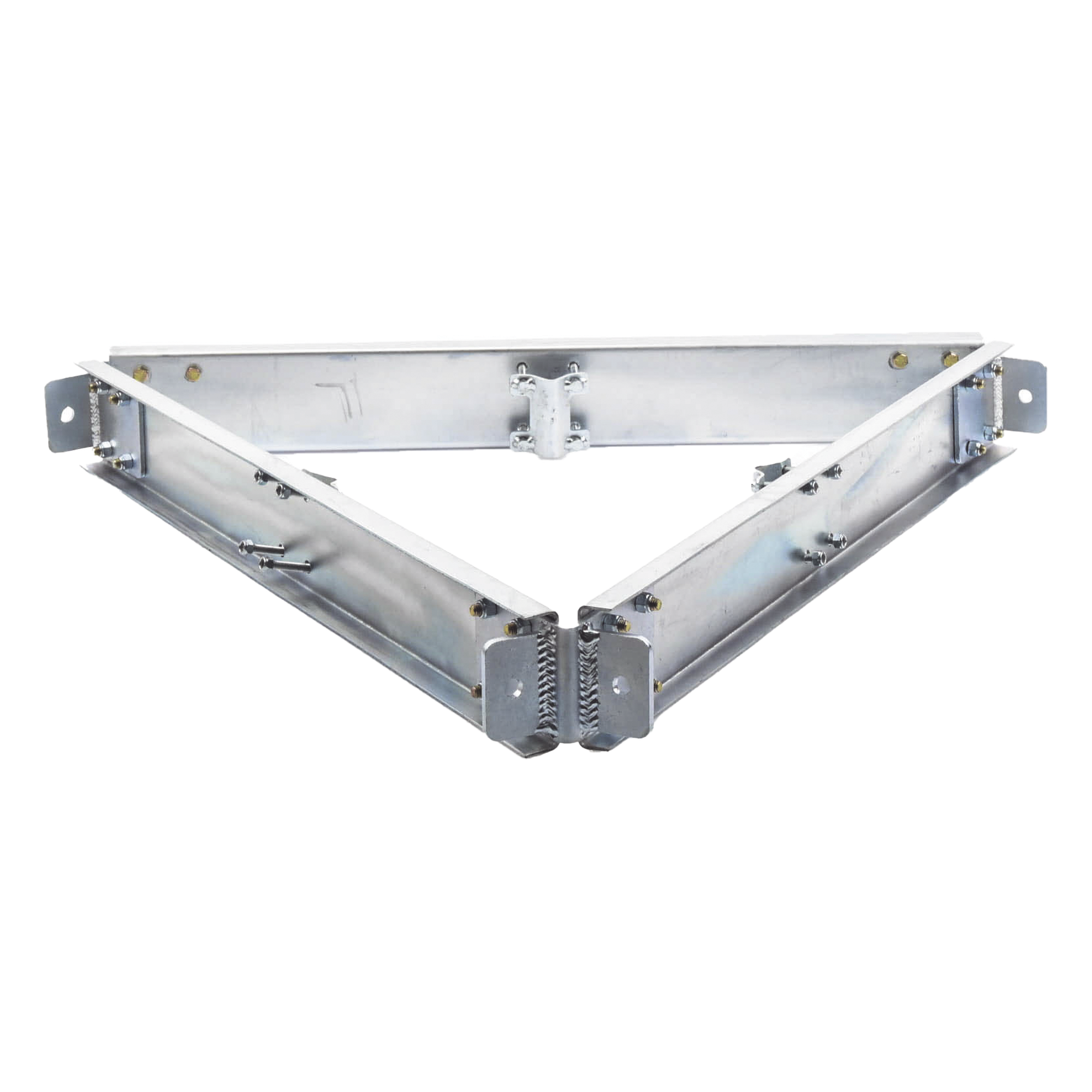 Estabilizador de Torre / Acero Galvanizado por Electrólisis / 6 Puntos de Sujeción / Antitorsión / Compatible STZ-45 / Cara 90 cm — SYSCOM TOWERS · SKU SEST-45