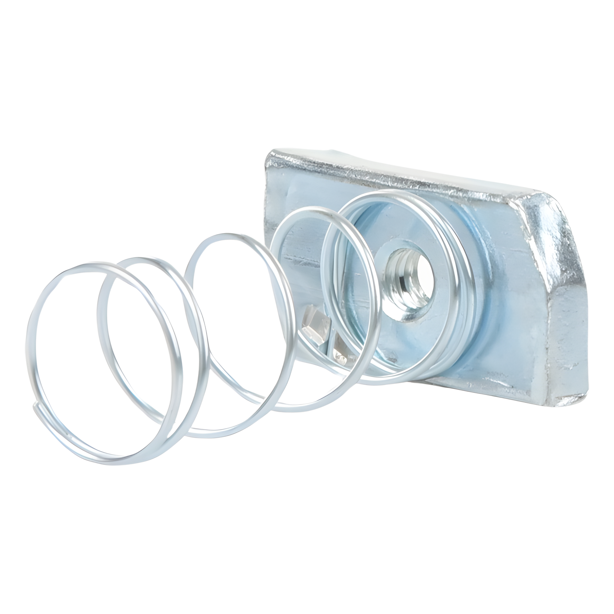 Tuerca con Resorte / 1/4 Pulgadas / Acero Inoxidable 304 / Ajuste Preciso / Resistente a Corrosión