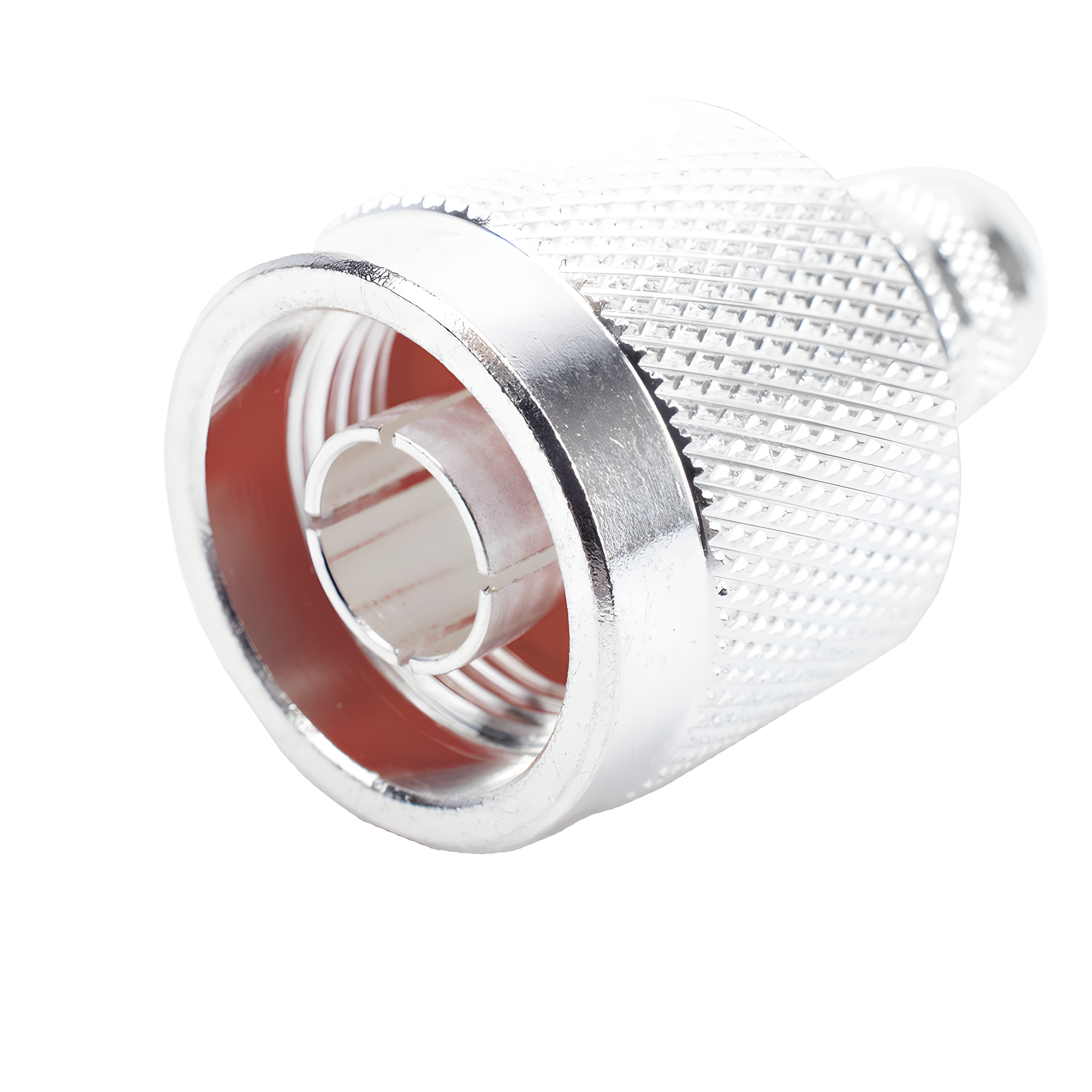 Conector RF N Macho / Crimp / Grupo de Cable F / Frecuencia 11 GHz / Impedancia 50 Ω / PTFE — RF INDUSTRIES,LTD · SKU RFN-1006-3F