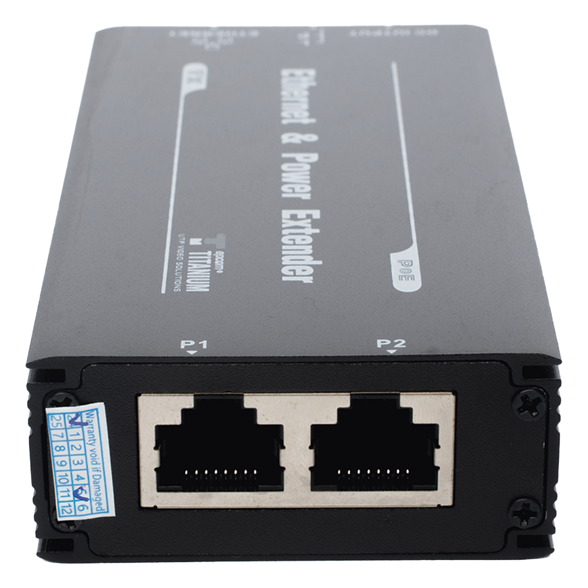 (POE 600 METROS) Transmisor para Extensor PoE TT-8001R  / 1 Puerto  para recepción de video y alimentación (PoE) / IDEAL PARA DOMOS Y CAMARAS IP / Conexión en Cascada / Soporta PTZ´s de 60 W / Soporta IEEE802.3af/at