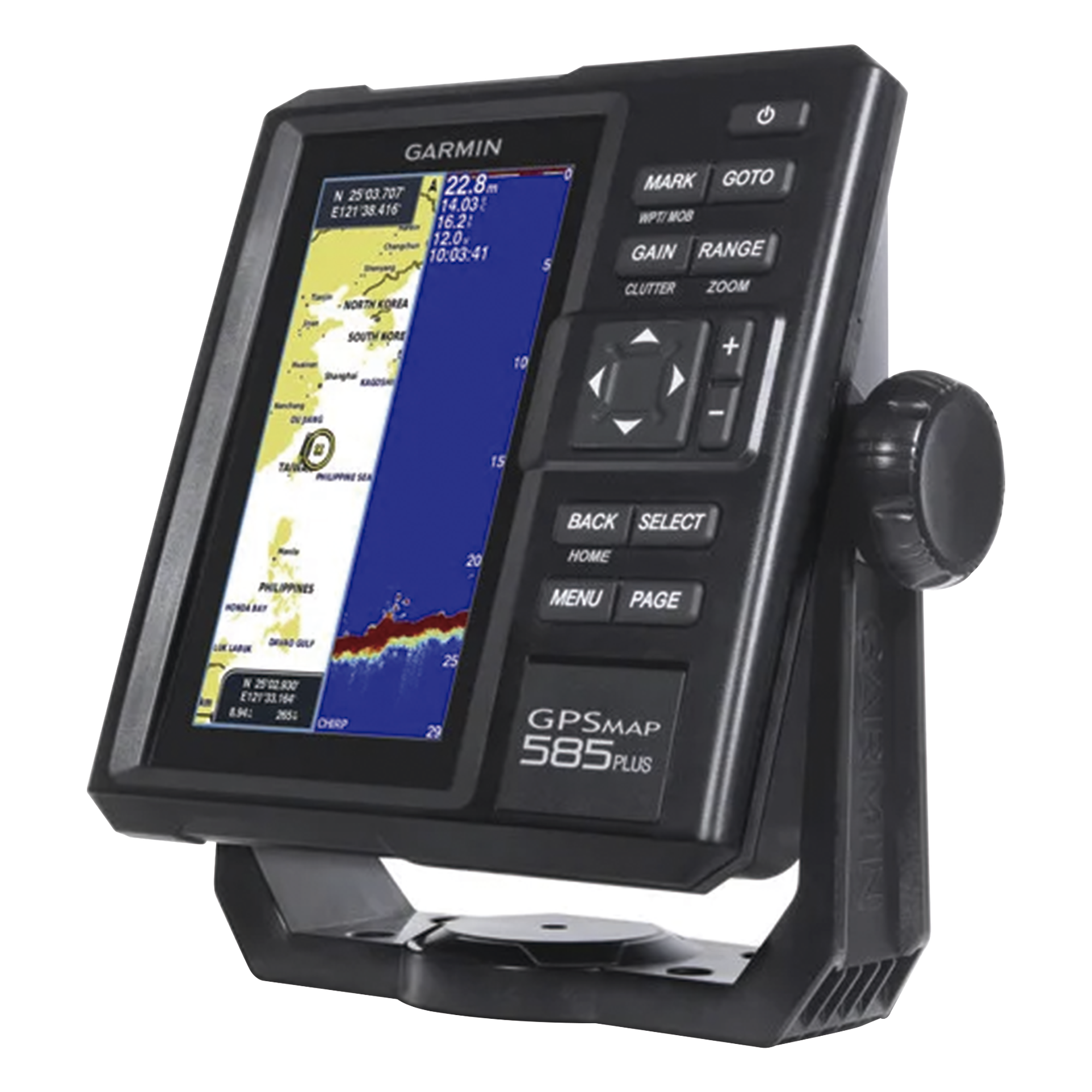 Plotter de Navegación GPS / Pantalla 6" WVGA / Sonar CHIRP 600W / ClearVü Scanning Sonar / GPS-GLONASS-BeiDou / Quickdraw Contours / IPX7