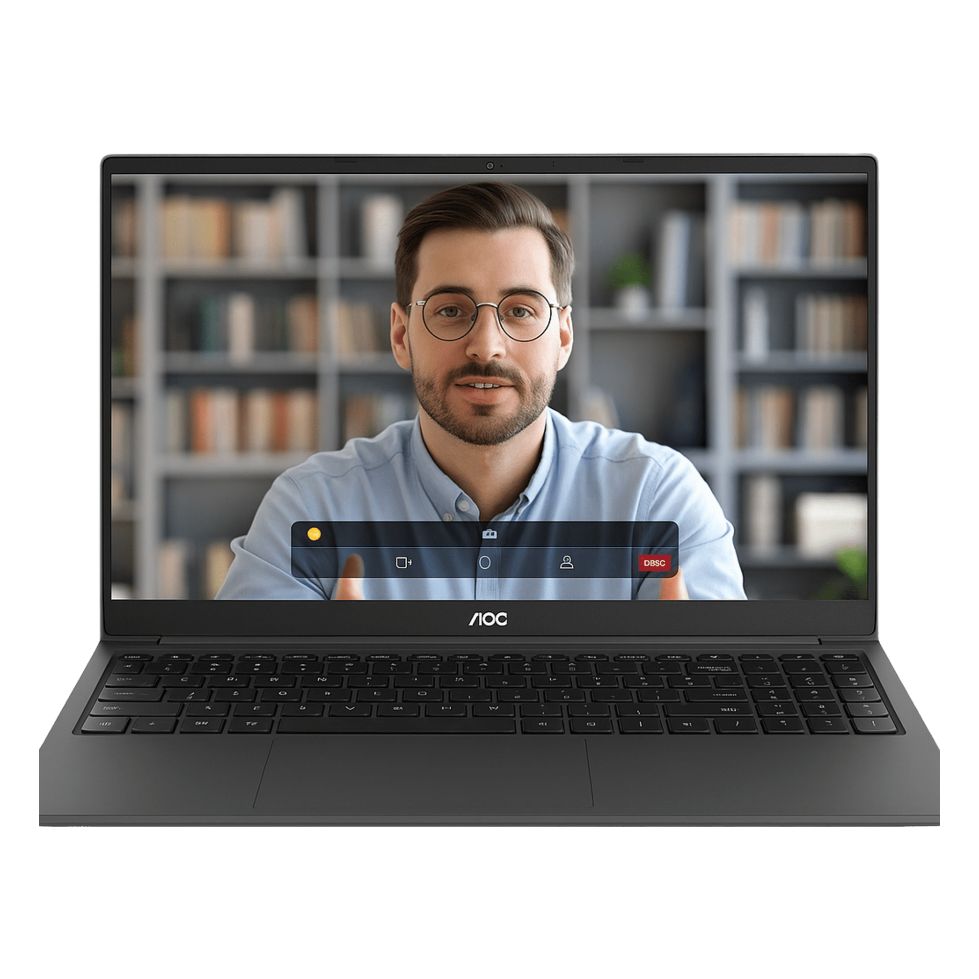 Laptop Profesional / Intel Alder Lake N97 / 16 GB RAM DDR4 / 512 GB SSD / Wi-Fi 5 / Bluetooth 4.2 / USB-C 3.2 / HDMI / Windows 11 — AOC · SKU AP15