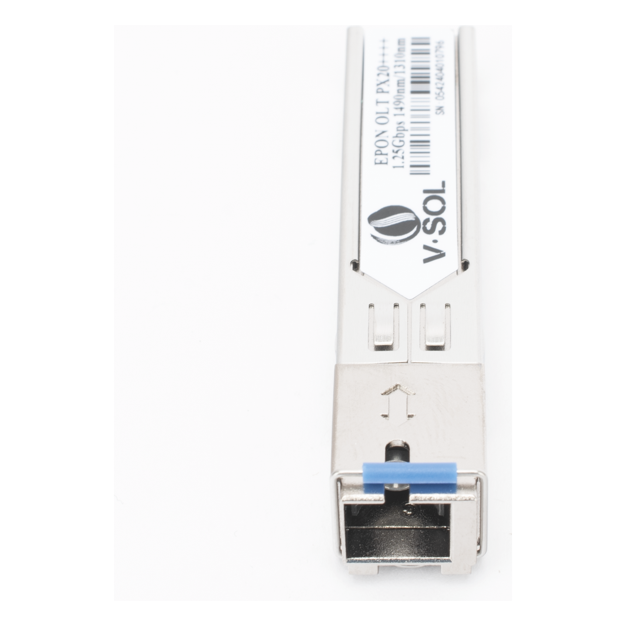 Módulo SFP EPON / PX20++++ / 1.25 Gbps Simétrico / Alcance 20 km (65,616 ft) / Potencia Óptica +9 a +13 dBm / SC/UPC / Longitud de Onda TX 1490nm RX 1310nm